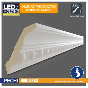 Molduras led – Luz indirecta AA008