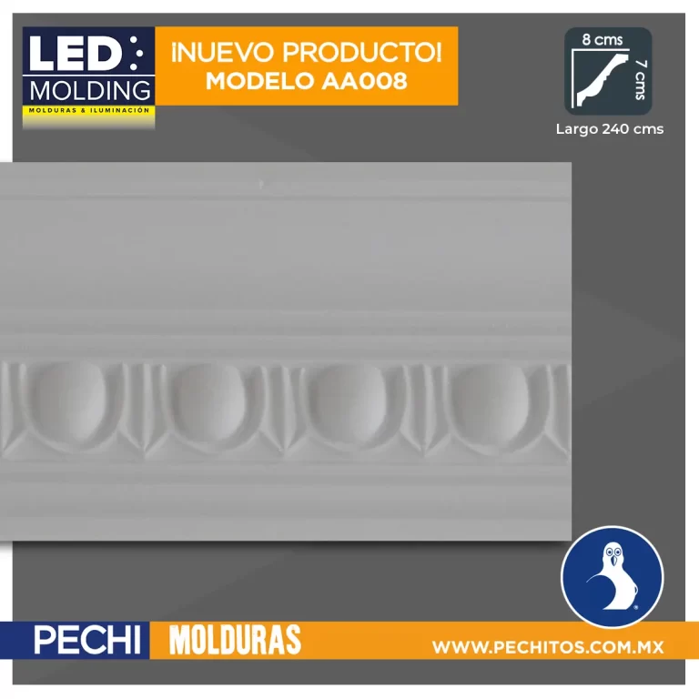 Molduras led – Luz indirecta AA008