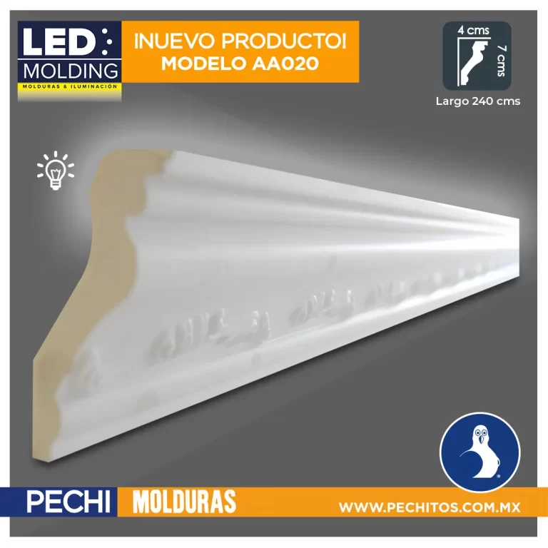 molduras led :: molduras luz indirecta AA020