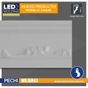 Molduras led – Luz indirecta AA020
