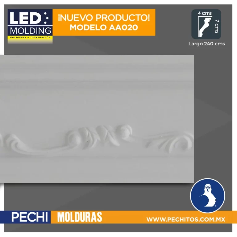 Molduras led – Luz indirecta AA020