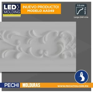 Molduras led – Luz indirecta AA049