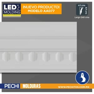 Molduras led – Luz indirecta AA077