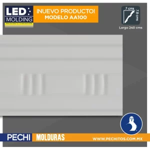 Molduras led – Luz indirecta AA100