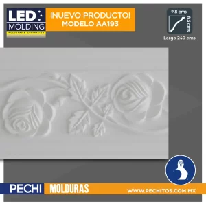 Molduras led – Luz indirecta AA193