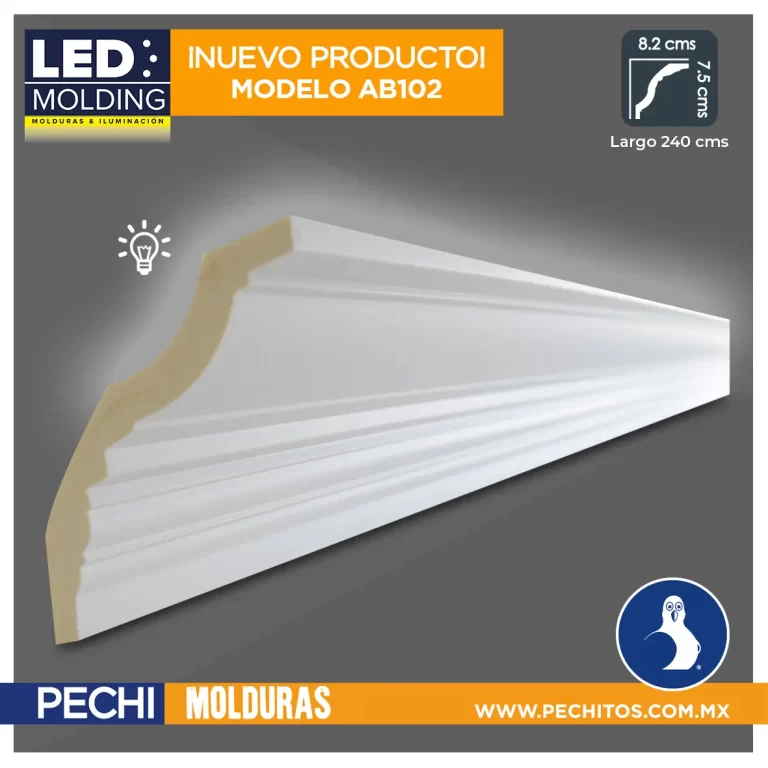 molduras led :: molduras luz indirecta AB102