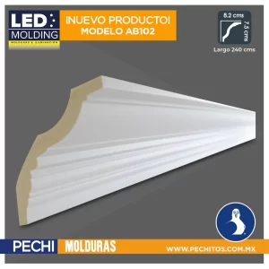Molduras led – Luz indirecta AB102