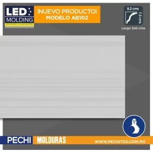 Molduras led – Luz indirecta AB102