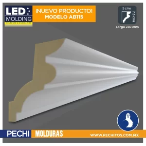 Molduras led – Luz indirecta AB115