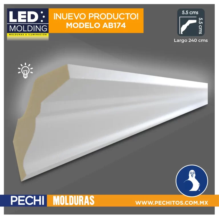 molduras led :: molduras luz indirecta AB174