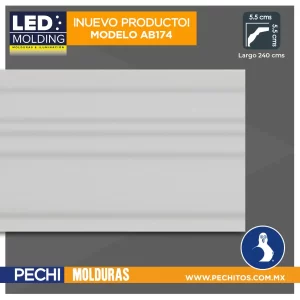 Molduras led – Luz indirecta AB174