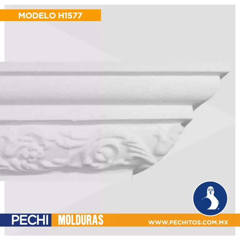 Molduras de Unicel Reforzado FLOREE para Colar