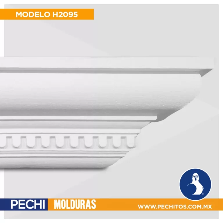 moldura de unicel decorada