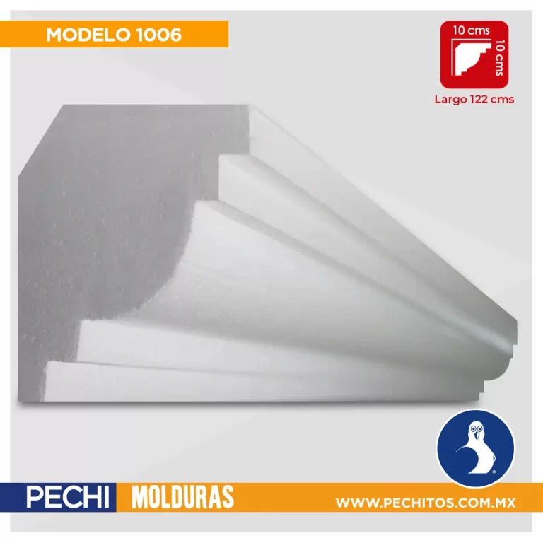 molduras unicel pechitos 1006