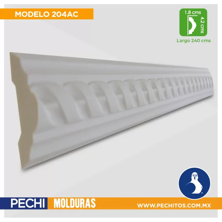 molduras de unicel decoradas 204AC