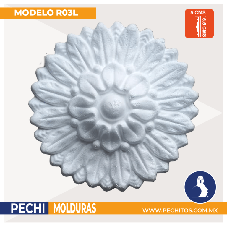 rosetones para interior – roseton -R03L