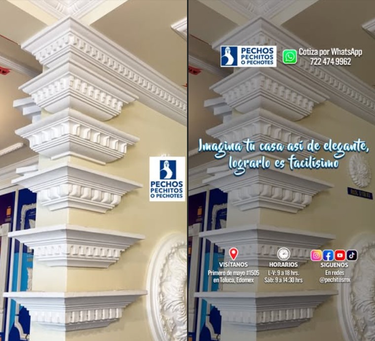 molduras para techo - molduras para pared